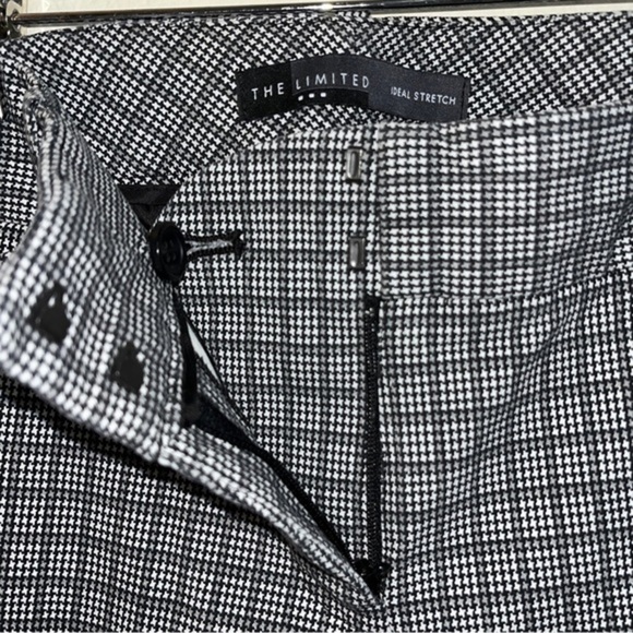 The Limited Ideal Stretch Plaid Ankle Pants:‎ Tapered Skinny Fit (Sz 6) - Picture 4 of 6